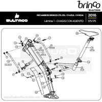 Lámina 1 - CHASIS CON ASIENTO