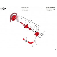 BOMBA DE AGUA AJP PR7 (Tabla 14)