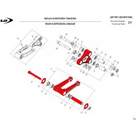 BIELETAS TRASERAS AJP PR7 (Tabla 24)