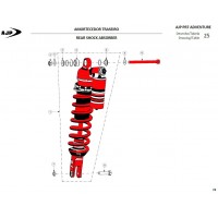AMORTIGUADOR TRASERO AJP (25)