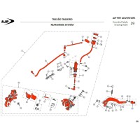 FRENO TRASERO AJP PR7 (Tabla 29)