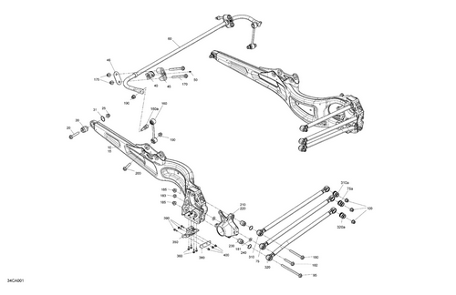 Hoja del despiece · 05- Suspension - Rear