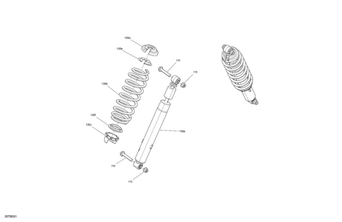 Hoja del despiece · 05- Suspension - Front Shocks