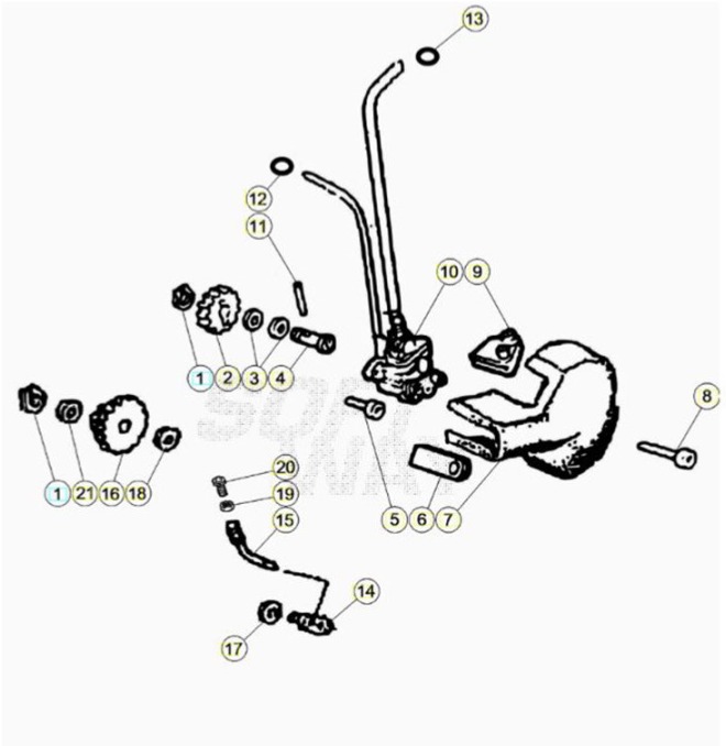 Hoja del despiece · SISTEMA LUBRICACION