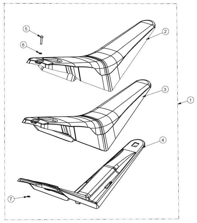 Hoja del despiece · ASIENTO AJP PR3 13-20 (Tabla 42)