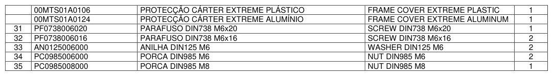 Hoja del despiece · CHASIS AJP PR4 13-20 (Tabla 22)