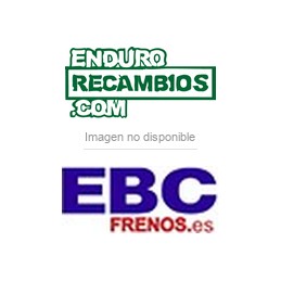 Zapatas de freno EBC ranuradas orgánicas - 801G
